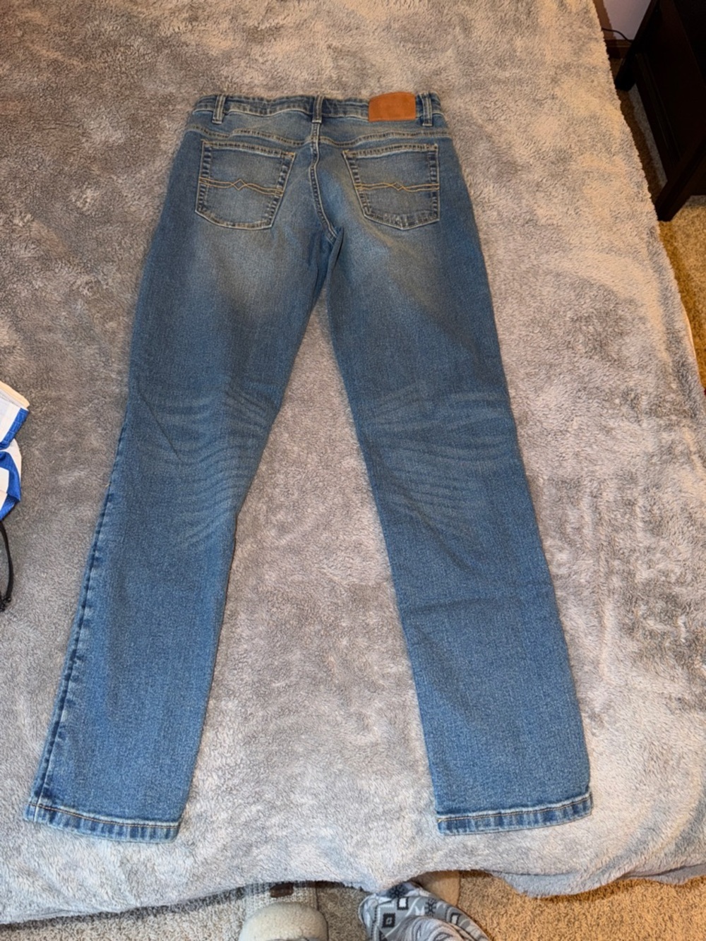 Lucky Brand Boys Blue Denim Jeans Straight Fit